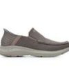 Men Skechers Loafers And Slip-Ons | Men'S Skechers 204804 Ralven Slip-Ins Casual Loafers Taupe