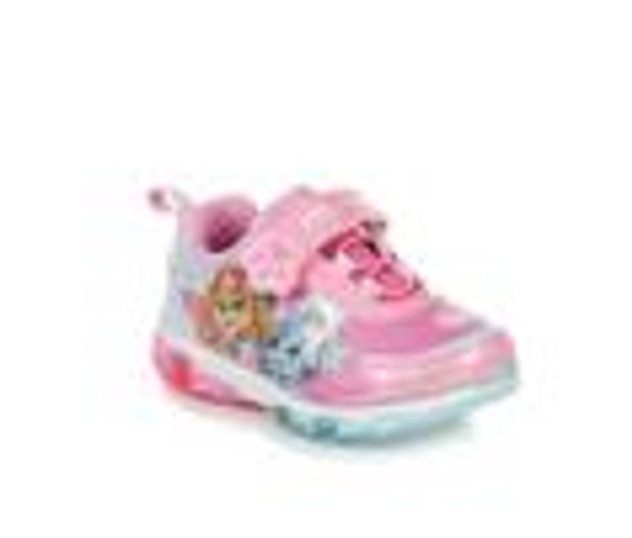 Kids Nickelodeon Casual | Girls' Nickelodeon Toddler & Little Kid Paw Patrol 17 Light-Up Sneakers Pink/Teal