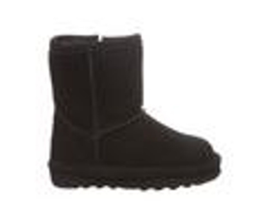 Kids Bearpaw Boots | Girls' Bearpaw Toddler & Little Kid Elle Zipper Winter Boots Black Ii