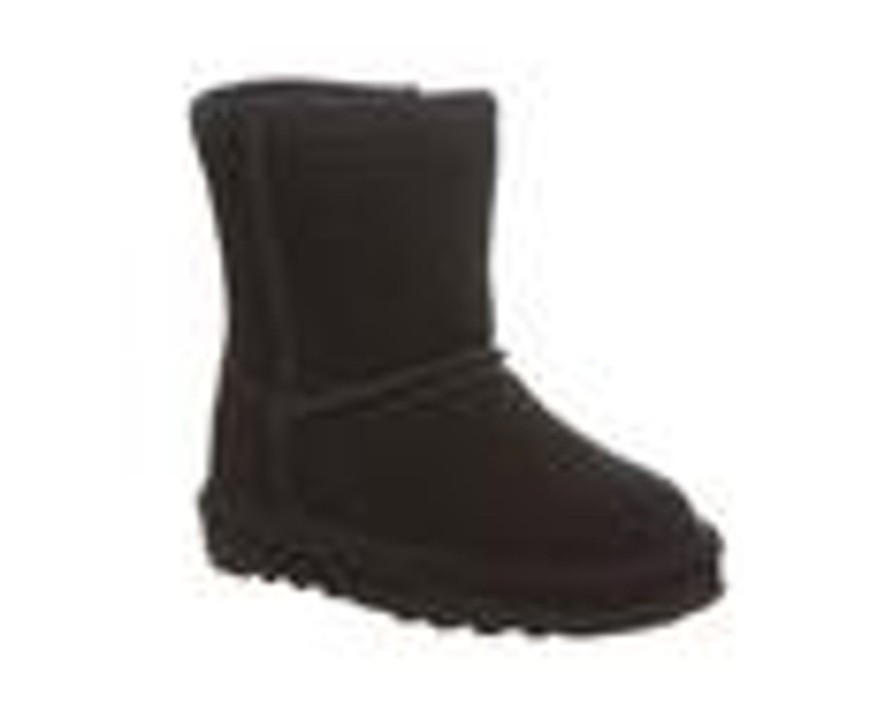 Kids Bearpaw Boots | Girls' Bearpaw Toddler & Little Kid Elle Zipper Winter Boots Black Ii