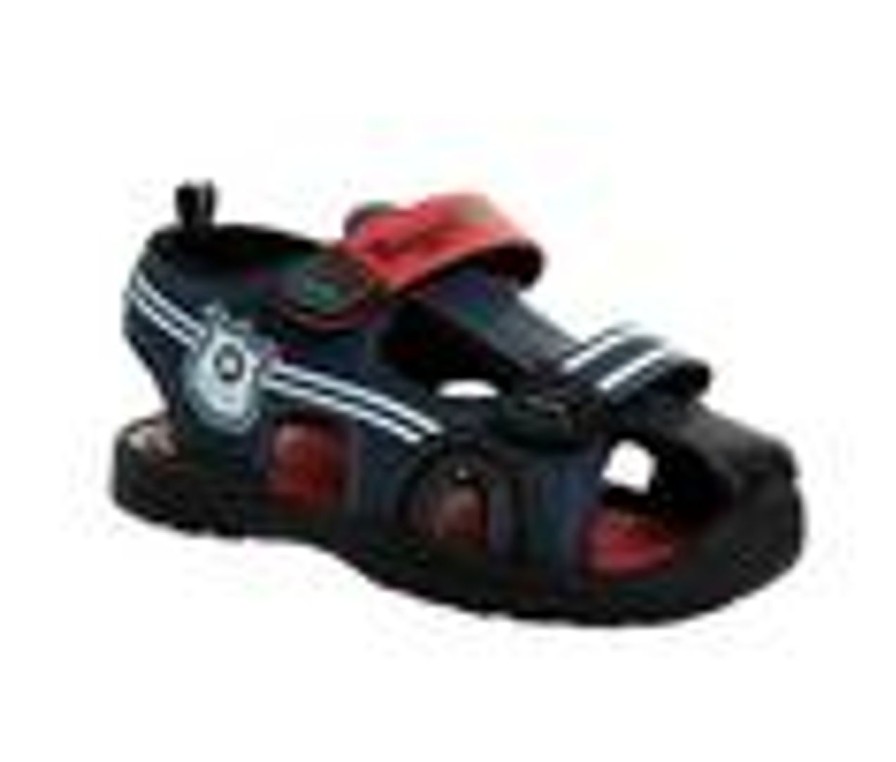 Kids Rugged Bear Sandals | Kids' Rugged Bear Infant Surge Seeker 5-10 Sandals Navy/Red