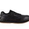 Men REEBOK WORK Electric Hazard | Men'S Reebok Work Harman Slip-Resistant Work Shoes Black