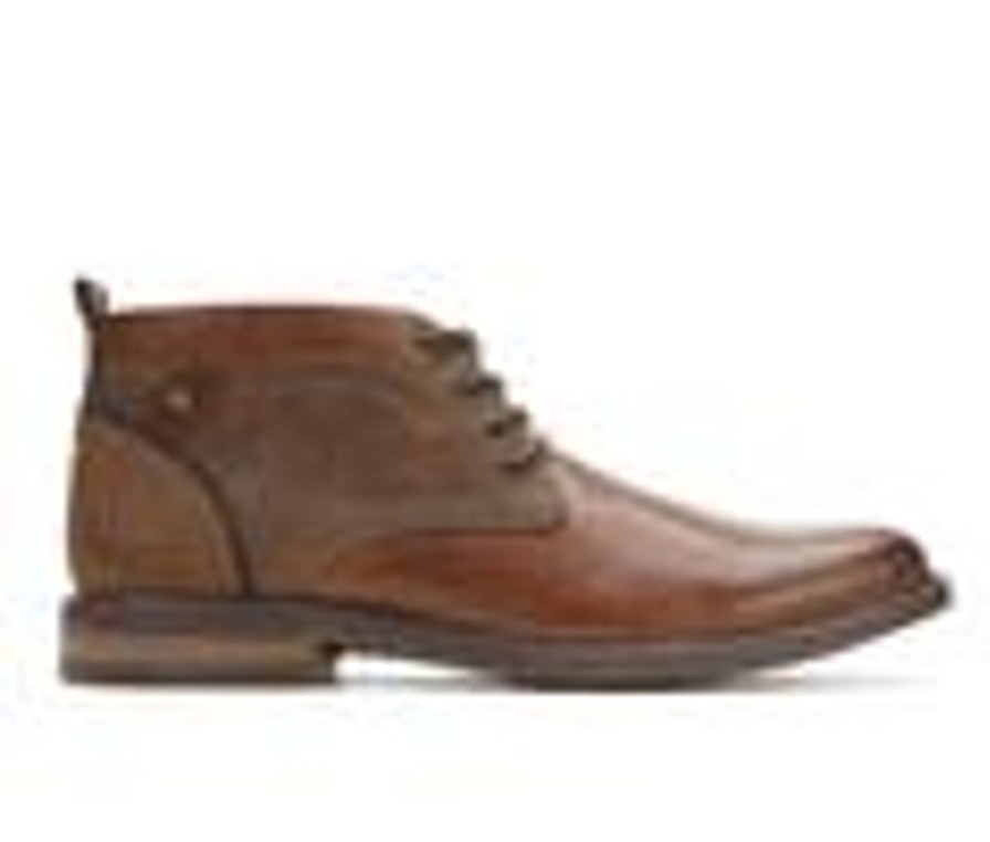 Men Freeman Boots | Men'S Freeman Brent Chukka Boots Tan