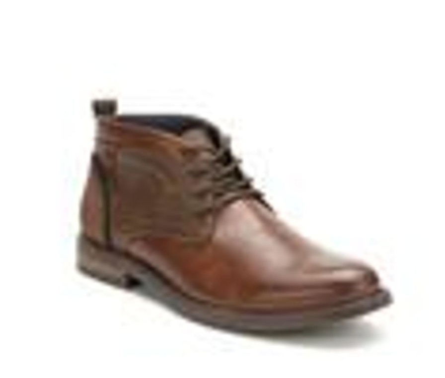 Men Freeman Boots | Men'S Freeman Brent Chukka Boots Tan