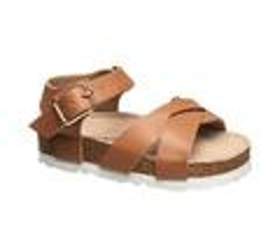 Kids Lucky Brand Sandals | Girls' Lucky Brand Toddler Kiara Sandals Cognac