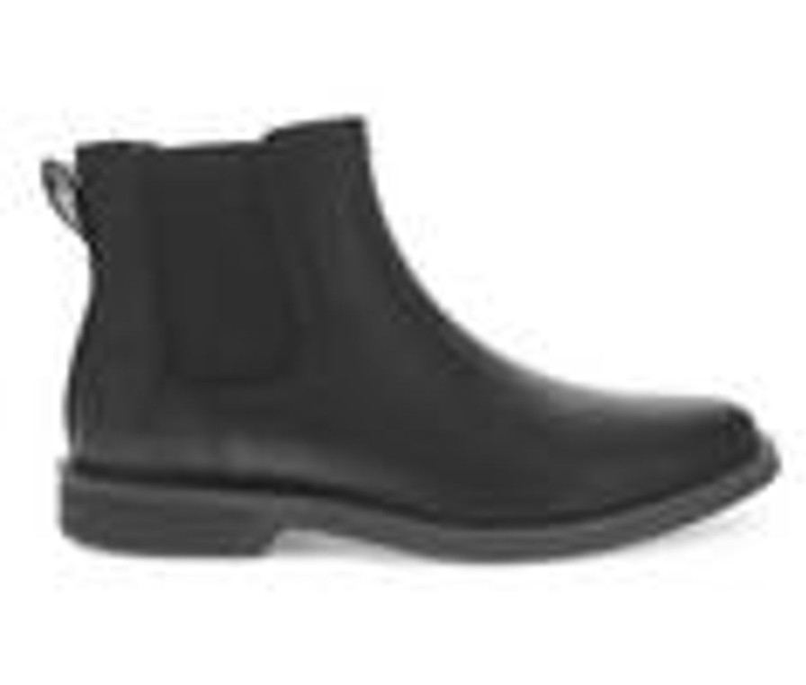 Men Dockers Boots | Men'S Dockers Townsend Slip Resistant Chelsea Boots Black