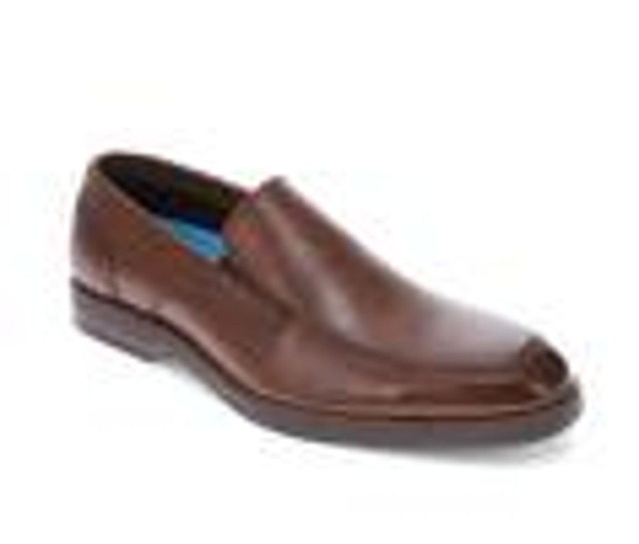 Men Dockers Loafers | Men'S Dockers Banner Dress Loafers Cognac