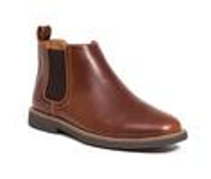 Kids Deer Stags Dress | Boys' Deer Stags Little Kid & Big Kid Zane Chelsea Boots Redwood/Brown