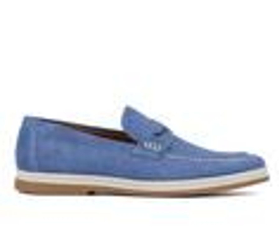 Men Vintage Foundry Co Loafers | Men'S Vintage Foundry Co Menahan Loafers Blue