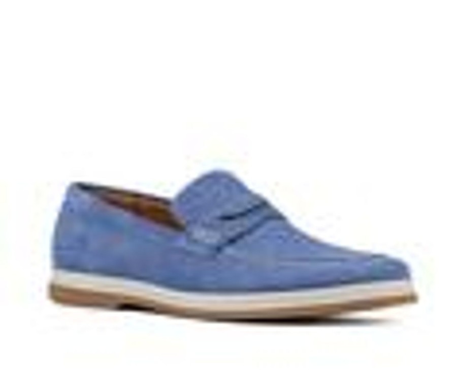 Men Vintage Foundry Co Loafers | Men'S Vintage Foundry Co Menahan Loafers Blue