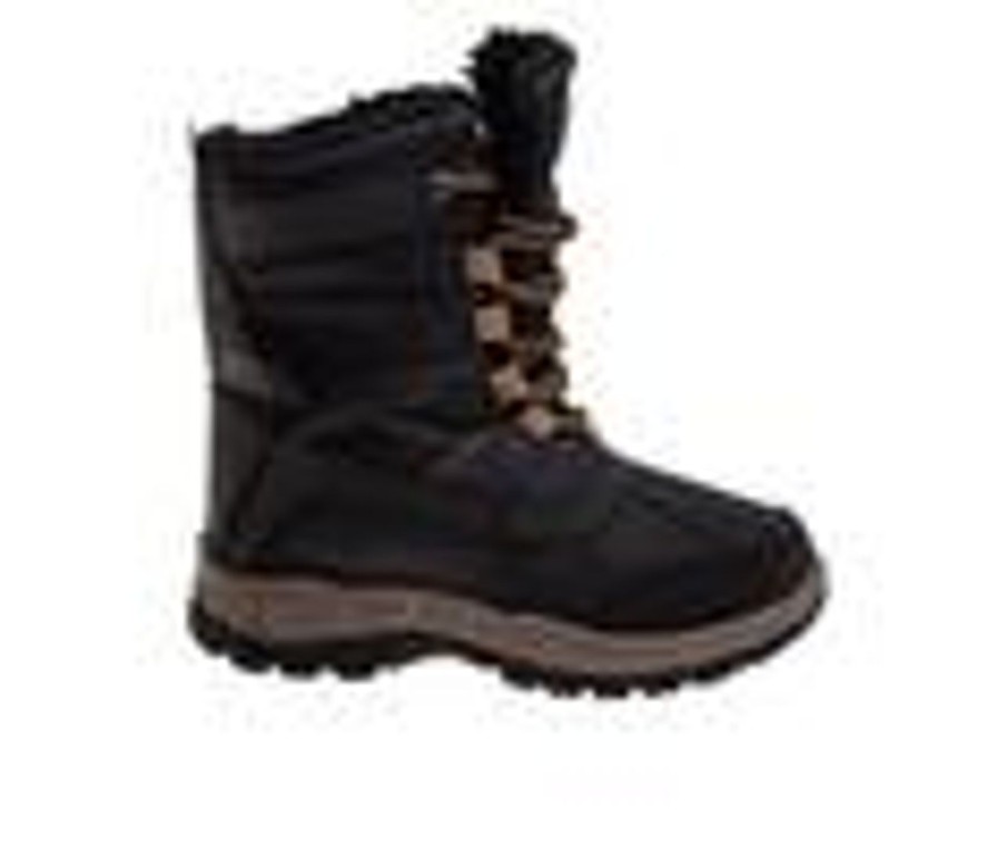 Kids Beverly Hills Polo Club Boots | Boys' Beverly Hills Polo Club Toddler & Little Kid Mammoth Winter Boots Black/Brown