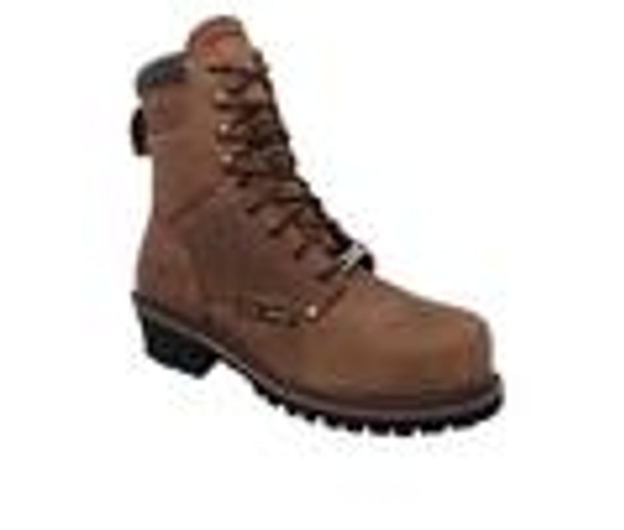 Men AdTec Steel Toe | Men'S Adtec 9 Brown