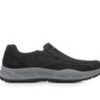 Men Skechers Slip-Ons | Men'S Skechers 204849 Cohagen Casual Shoes Black Knit