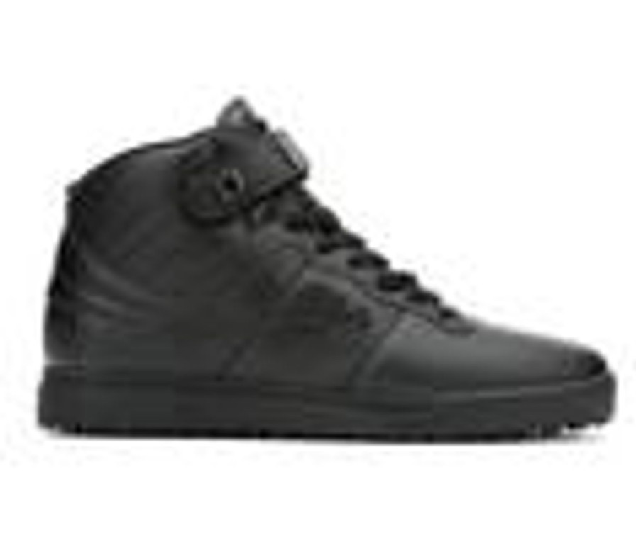 Men Fila Soft Toe | Men'S Fila Vulc 13 Slip Resistant High-Top Sneakers Black/Black