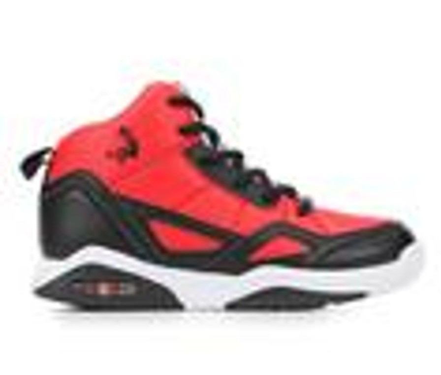 Kids Shaq Athletics & Sneakers | Boys' Shaq Little Kid & Big Kid Whistle Basketball Shoes Red/Chcl/Blk