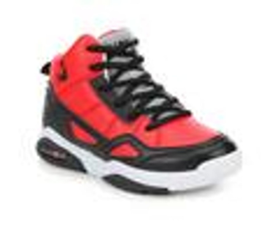 Kids Shaq Athletics & Sneakers | Boys' Shaq Little Kid & Big Kid Whistle Basketball Shoes Red/Chcl/Blk