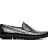 Men Florsheim Loafers | Men'S Florsheim Talladega Moc Toe Venetian Driver Loafers Black