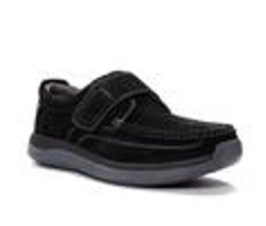 Men Propet Loafers And Slip-Ons | Men'S Propet Porter Casual Loafers Black