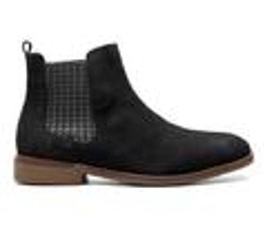 Men Stacy Adams Boots | Men'S Stacy Adams Gabriel Dress Chelsea Boots Black