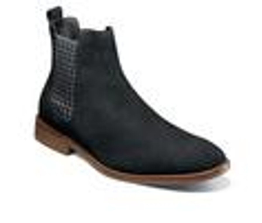 Men Stacy Adams Boots | Men'S Stacy Adams Gabriel Dress Chelsea Boots Black