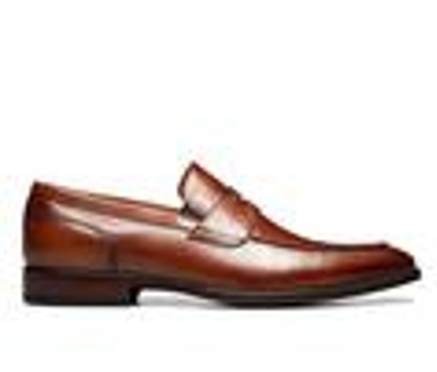 Men Florsheim Loafers | Men'S Florsheim Sorrento Penny Loafers Cognac