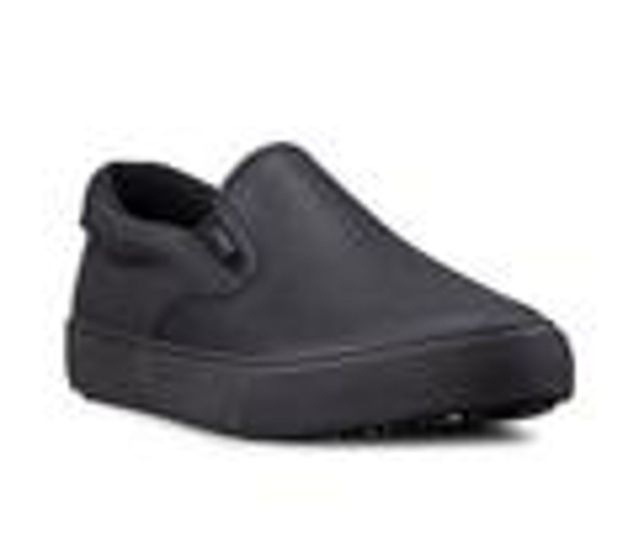 Men Lugz Slip Resistant | Men'S Lugz Clipper Slip Resistant Safety Shoes Black