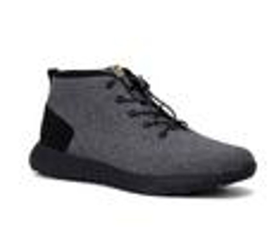 Men Hybrid Green Label High Tops | Men'S Hybrid Green Label Elwood Dress Shoes Grey