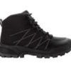 Men Propet Hiking And Hunting | Men'S Propet Traverse Waterproof Hiking Boots Black/Dk Grey