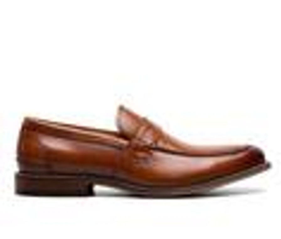 Men Stacy Adams Loafers | Men'S Stacy Adams Marlowe Dress Loafers Cognac