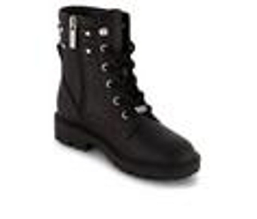 Kids DKNY Boots | Girls' Dkny Little Kid & Big Kid Stassi Stone Combat Boots Black