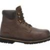 Men Laredo Western Boots Steel Toe | Men'S Laredo Western Boots Hub & Tack Steel Toe Work Boots Brown