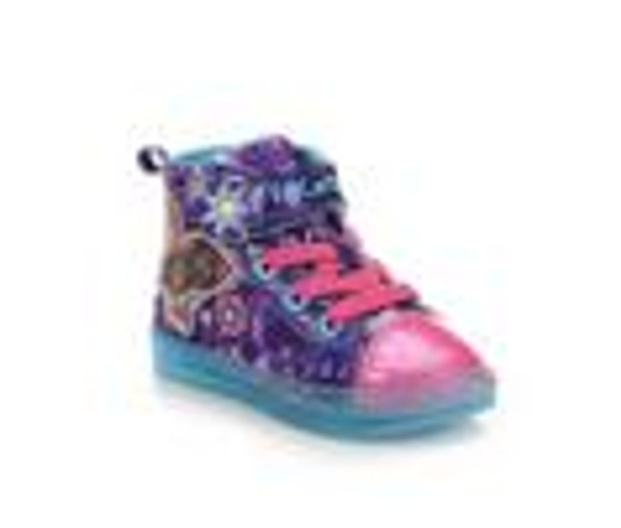 Kids Disney Casual | Girls' Disney Toddler & Little Kid Encanto Mid Light-Up Sneakers Purple/Pink