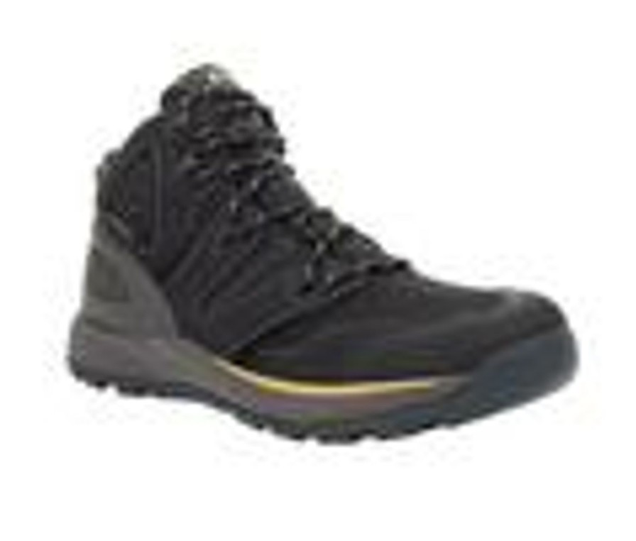 Men Propet Hiking And Hunting | Men'S Propet Veymont Hiking Boots Black/Gold