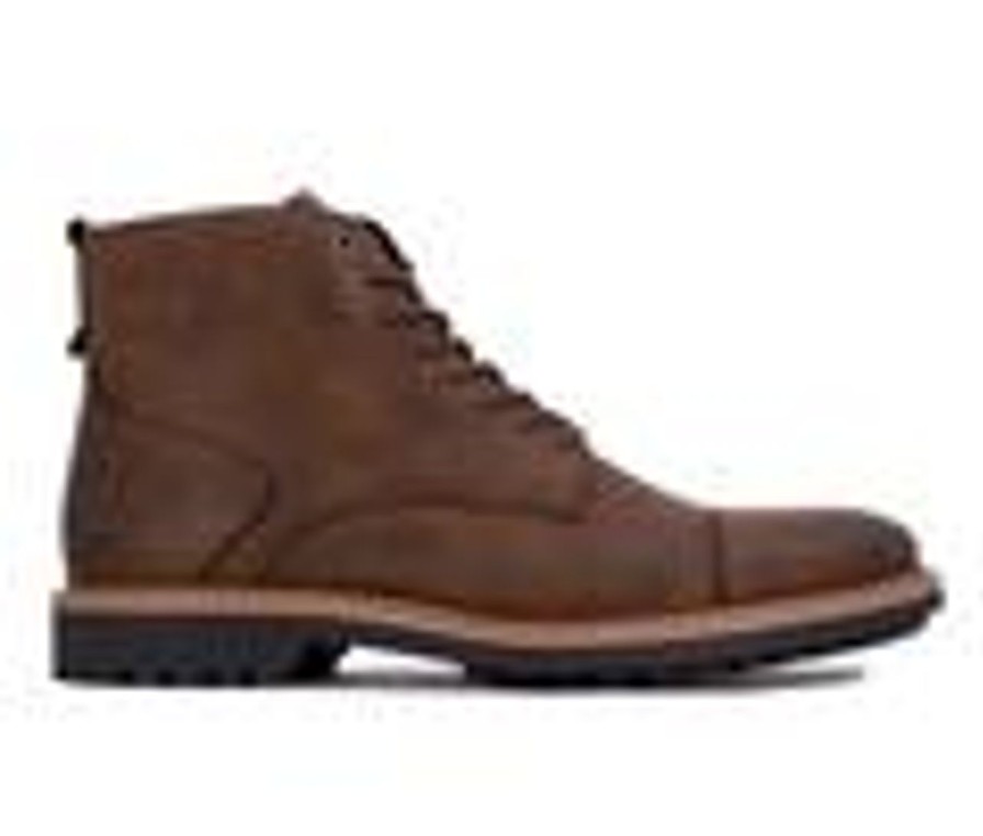 Men Nine West Boots | Men'S Nine West Tobias Boots Brown