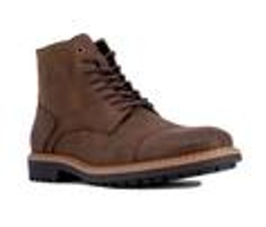 Men Nine West Boots | Men'S Nine West Tobias Boots Brown