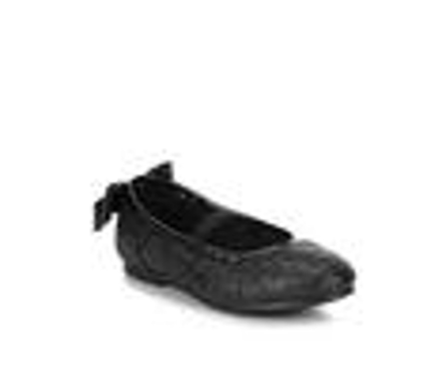 Kids Carters Dress | Girls' Carters Toddler & Little Kid Cordelia Special Occasion Flats Black