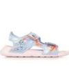 Kids Adidas Sandals | Girls' Adidas Toddler & Little Kid Alta Swim Moana Sandals Blue/Orange/Pnk