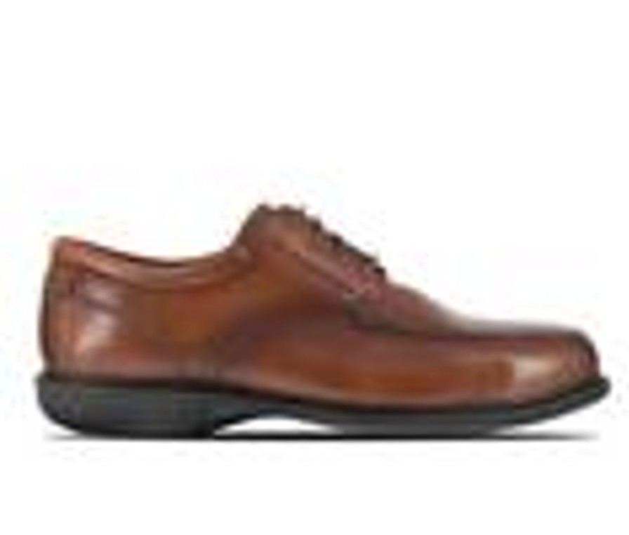 Men Florsheim Work Soft Toe | Men'S Florsheim Work Coronis Work Shoes Brown