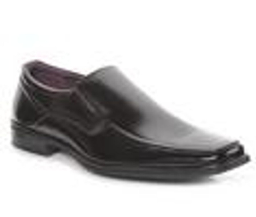 Men Freeman Loafers | Men'S Freeman Henson Slip-On Dress Shoes Black