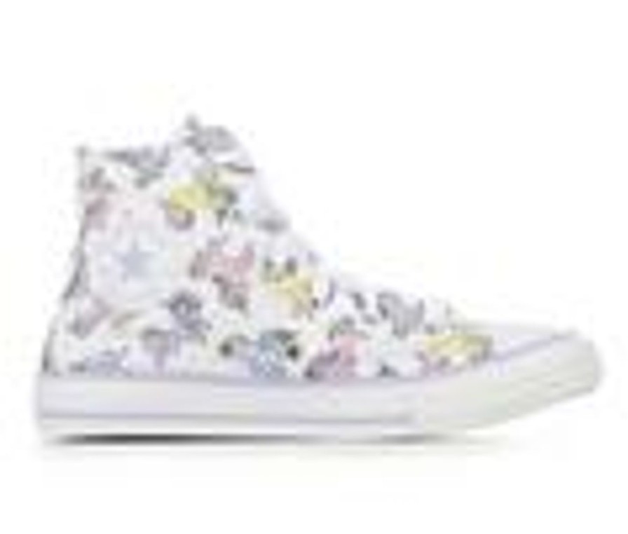 Kids Converse Athletics & Sneakers | Girls' Converse Little Kid Chuck Taylor All Star Unicorn Mid Sneakers White/Moon/Viol