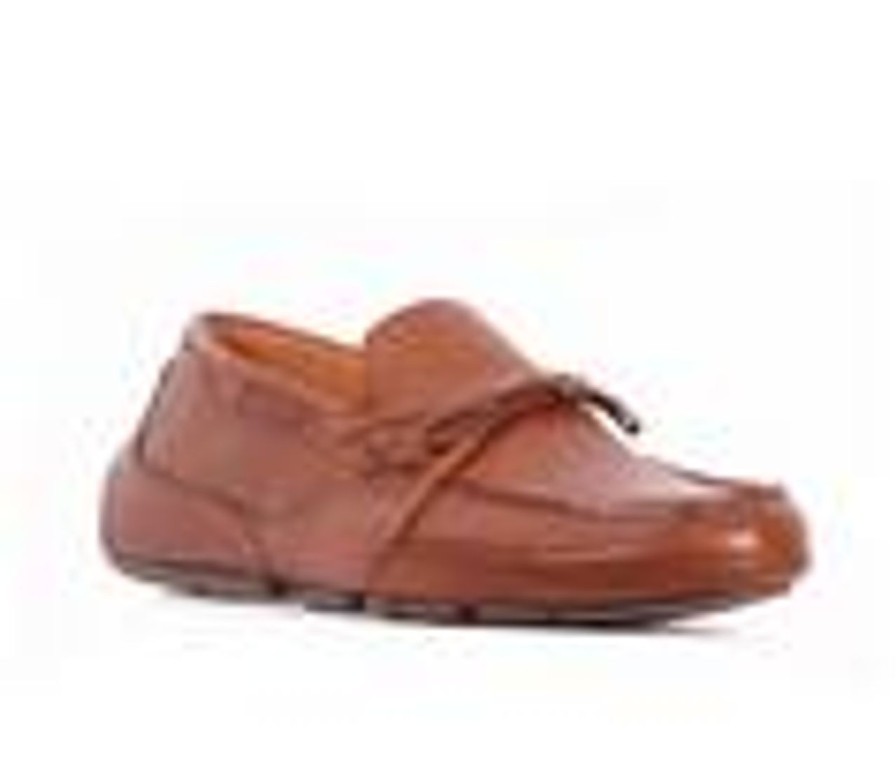 Men Clarks Loafers | Men'S Clarks Markman Lace Slip-On Shoes Dk Tan Leather