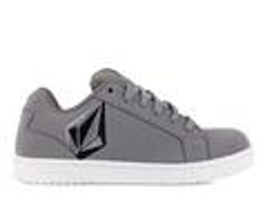 Men Volcom Work Electric Hazard | Men'S Volcom Work Stone Ct Eh Work Shoes Grey/Black