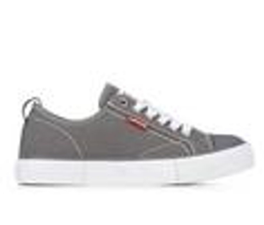 Kids Levis Athletics & Sneakers | Kids' Levis Little Kid Anikan Canvas Sneakers Charcoal