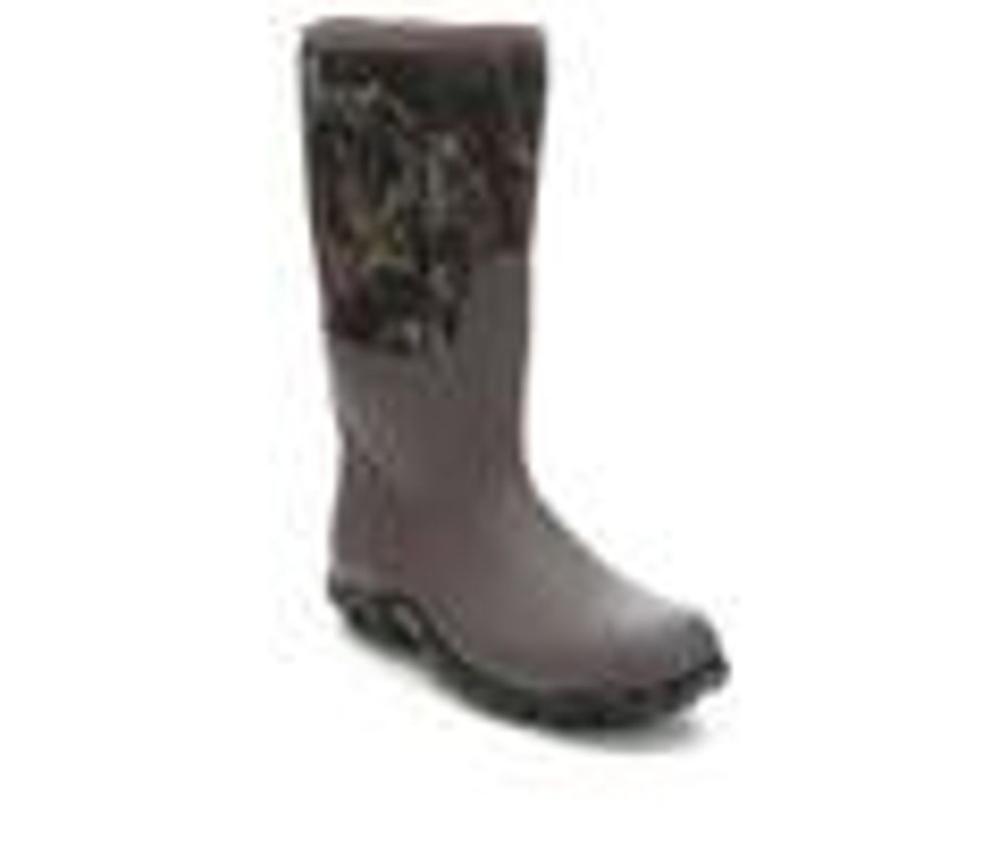 Men Bogs Footwear Winter And Snow Boots | Men'S Bogs Footwear Madras Waterproof Work Boots Mossy Oak