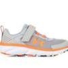 Kids Under Armour Athletics & Sneakers | Boys' Under Armour Little Kid Assert 9 Running Shoes Grey/Wht/Orange