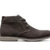 Men Nunn Bush Boots | Men'S Nunn Bush Otto Plain Toe Chukka Boots Gray