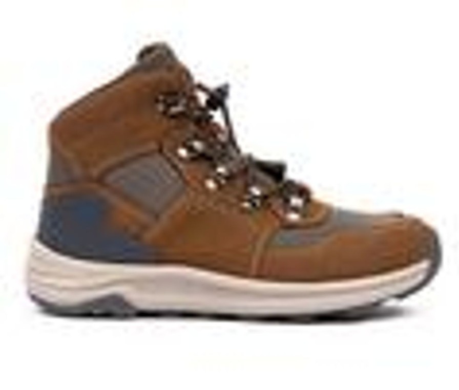 Kids Deer Stags Boots | Boys' Deer Stags Peak Jr. Boots Chestnut/Green