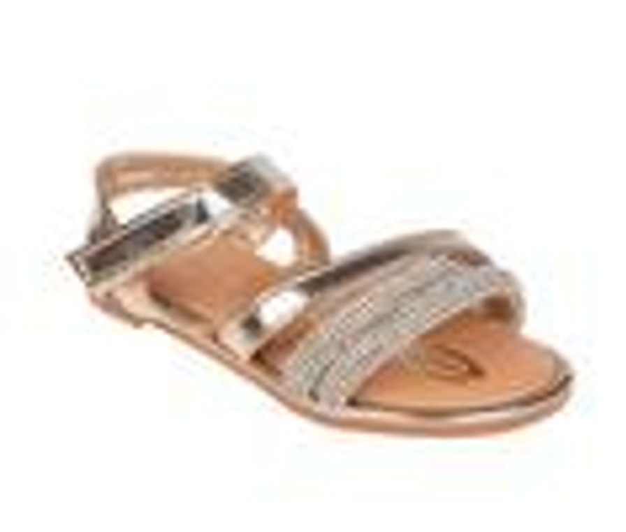 Kids Bebe Sandals | Girls' Bebe Toddler Teresa Sandals Light Gold