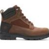 Men Wolverine Slip Resistant | Men'S Wolverine Bulldozer 2.0 Soft Toe Work Boots Caramel