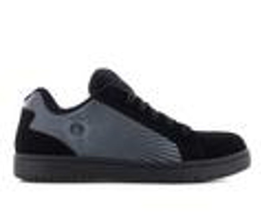 Men Volcom Work Electric Hazard | Men'S Volcom Work Stone Op Ct Work Shoes Black/Dkgrey